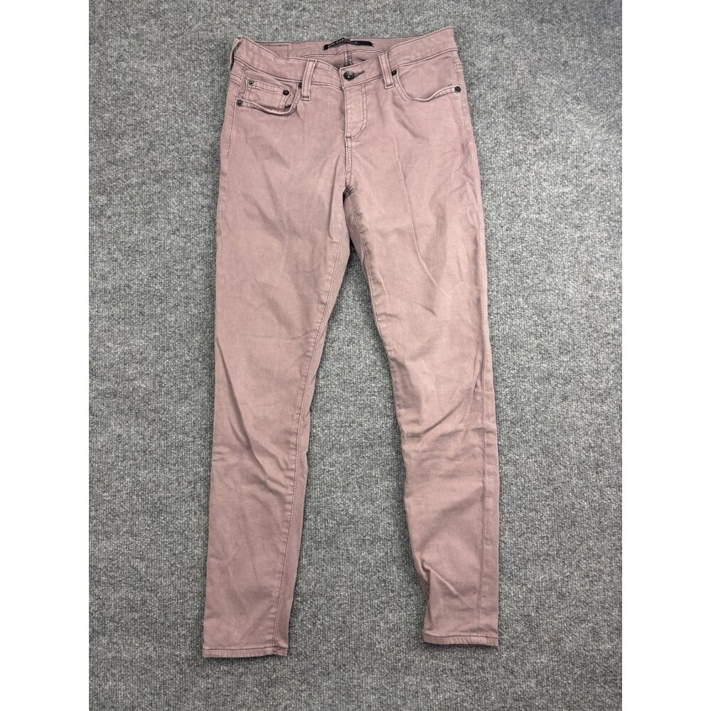 Big Star Jeans Womens 26 Mauve Pink Alex Skinny Stretch Denim Casual 5 Pocket